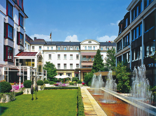 Blick in den Innenhof des Hotels Der Europäische Hof, das seit 5 Jahren besteht. Foto: privat