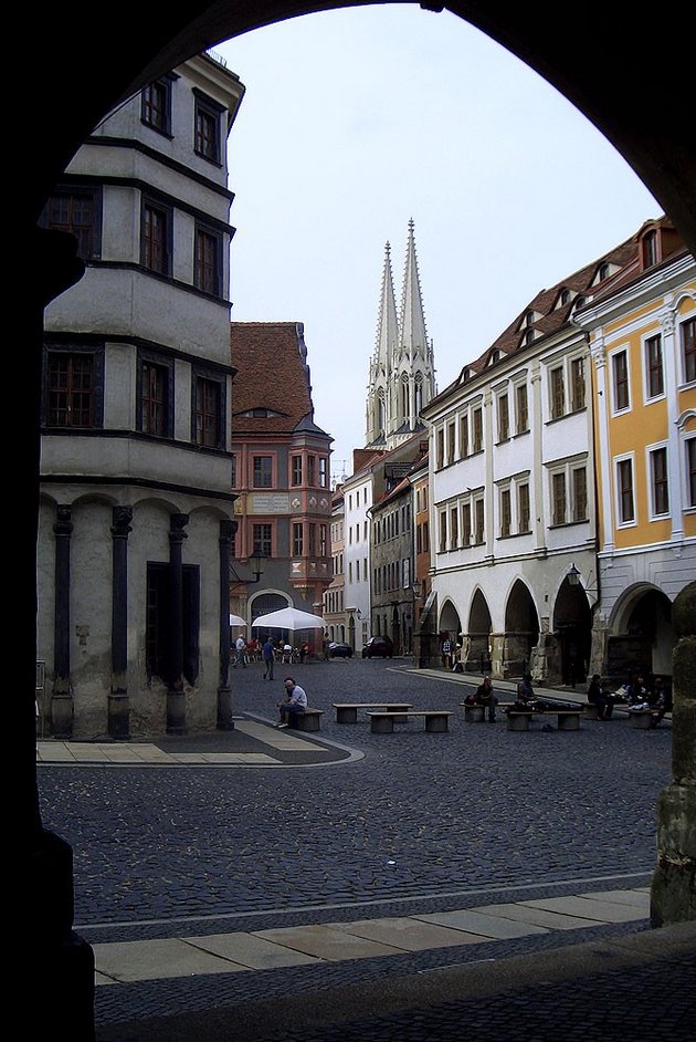 Görlitzer Altstadt, Blick über den Untermarkt; © Michael Kreibohm / CC BY-SA 3.0