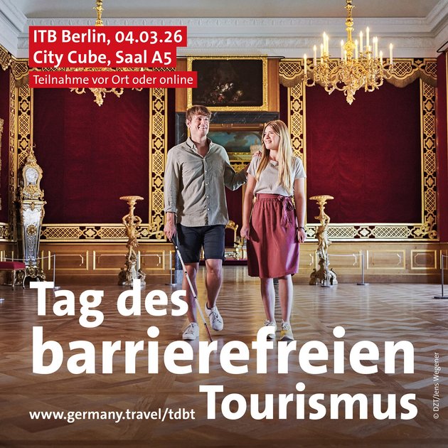Einladung der DZT: Tag des barrierefreien Tourismus 2026 