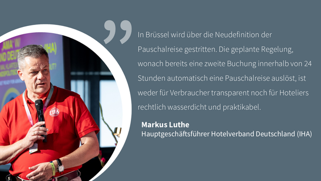 Statement von Markus Luthe zur Revision der EU-Pauschalreiserichtlinie 