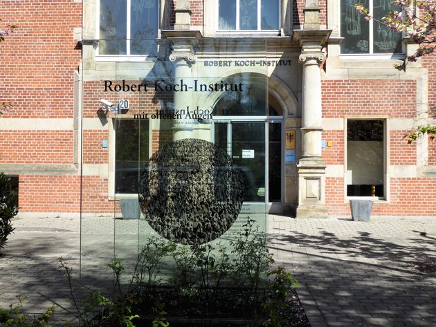Robert Koch-Institut im April 2020