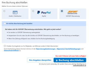 Quelle: Screenshot Booking.com