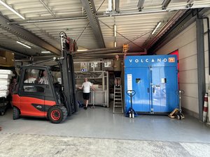 Trocknungsanlage für Matratzenwäsche. Quelle: Swissfeel