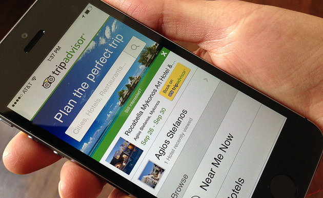 TripAdvisor´s Instant Booking product on mobile. Skift