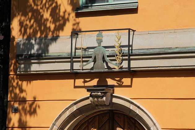 Gerichtshof in Stockholm; © Patrik Nylin / Wikimedia Commons CC-BY-SA-4.0