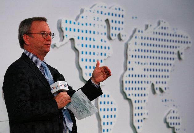 Google-Verwaltungsratschef Eric Schmidt; Foto: Reuters