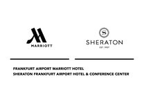 Logo MARRIOTT und SHERATON Frankfurt Airport Hotel