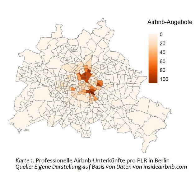 Professionelle Airbnb-Unterkünfte pro PLR in Berlin; © iwp Köln