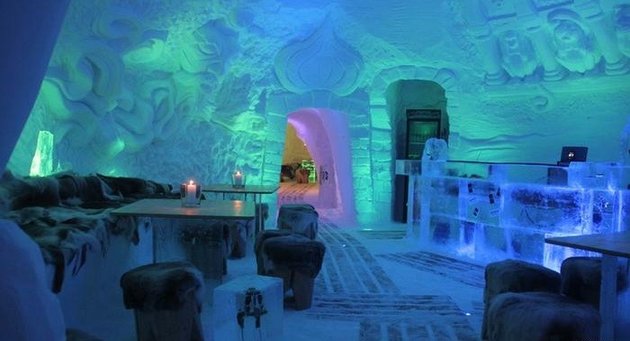 Chill out in a truly cool hotel: The Iglu-Lodge. © IgluLodge