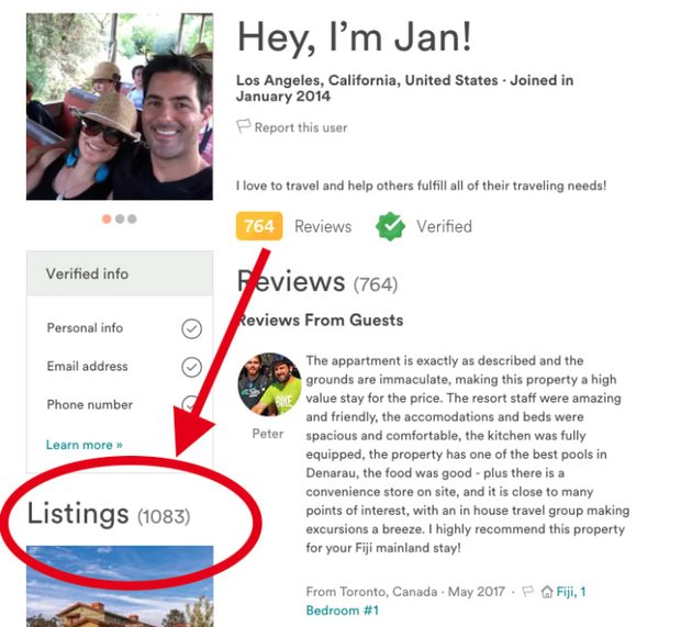 Of Airbnb's many hosts, Jan stands out...; © BuzzFeedNews