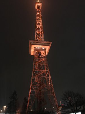 1Berliner Funkturm am 8.3.018; © M. Luthe / IHA