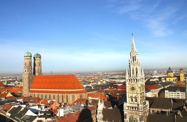 Blick auf die bayerische Kapitale München; © Colourbox.de/Erwin Wodicka (wodicka@aon.at)