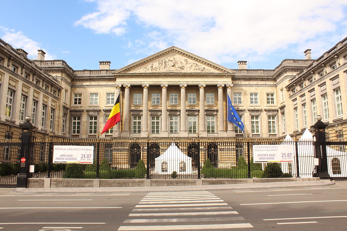 Belgisches Parlament in Brüssel; © Theedi / Wikimedia Commons CC-BY-SA-4.0