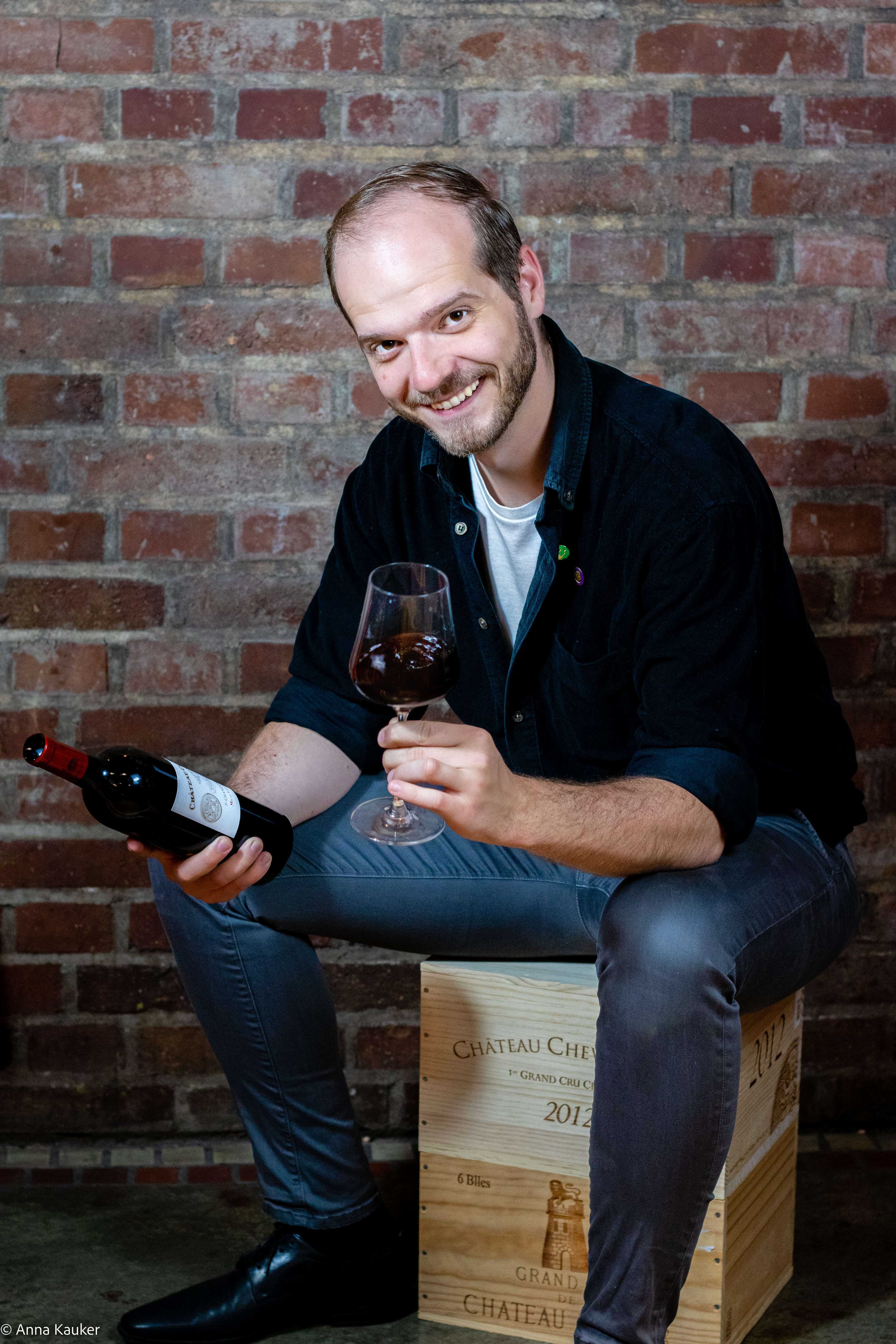 Sebastian Russold verstärkt als Wein-Experte das DHA-Team.  Bild: Anna Kauker